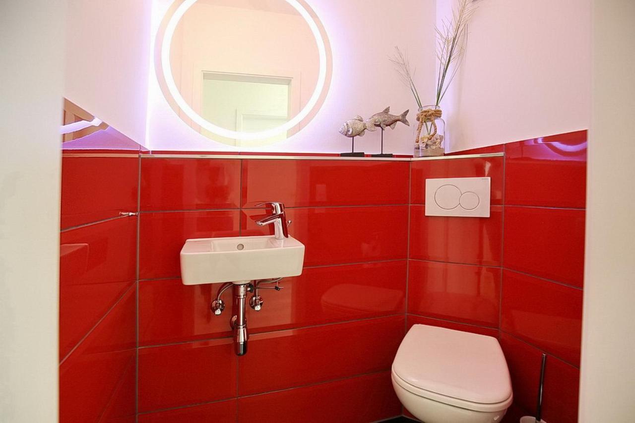 Strandvilla Scholle - Scholle Wohnung 05 بولتينهاجين المظهر الخارجي الصورة